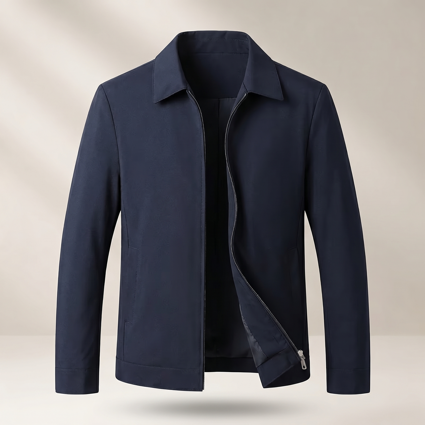 Men's Premium Wool Blend Jacket | Elegant Smart-Casual Business Outerwear