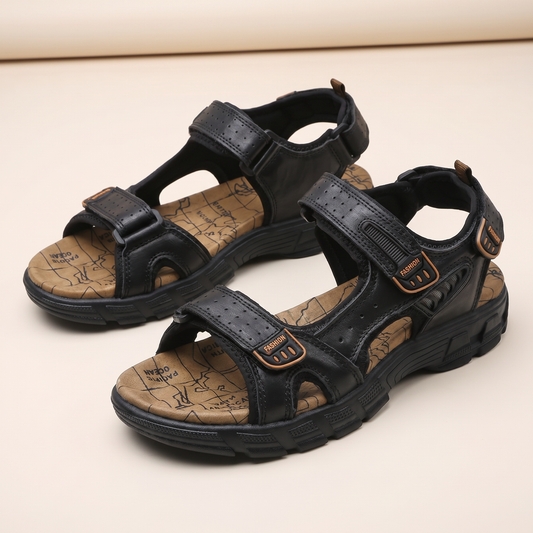 Men's Orthopedic Outdoor Sandals | Adjustable for Swollen Feet & Diabetes