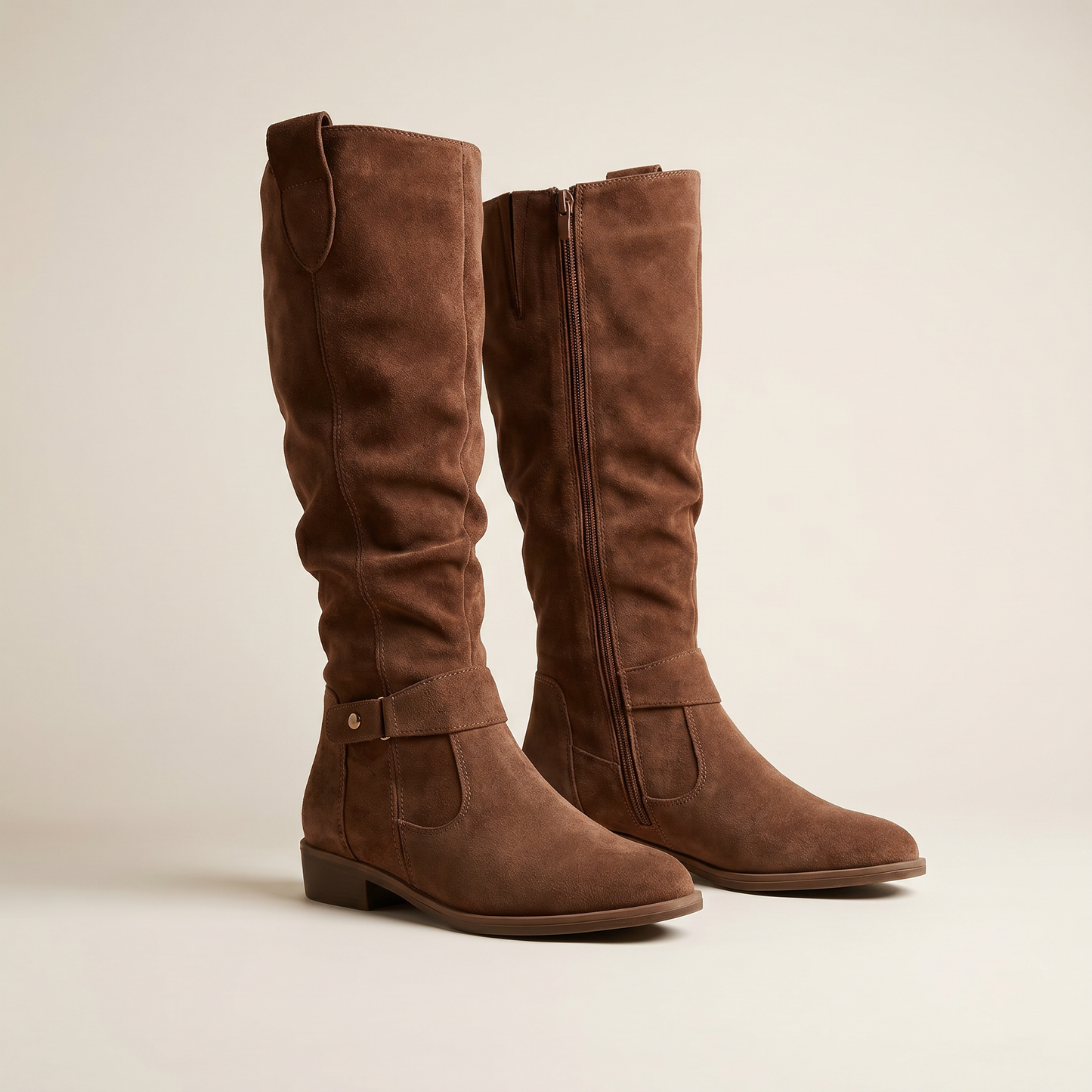 Women's Flexible Leather Boots | Supportive Ankle-Hugging Everyday Footwear