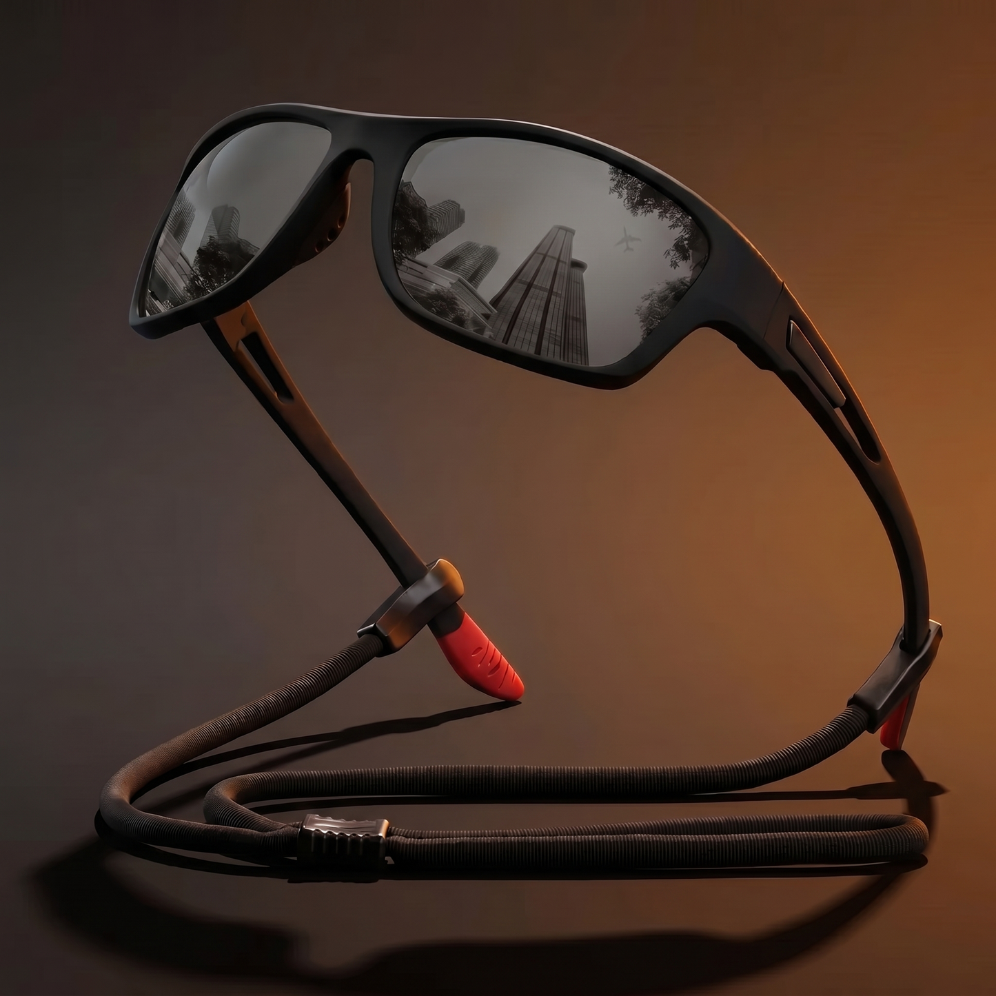 Polarized Sports Sunglasses | UV400 Protection | Lightweight Frame