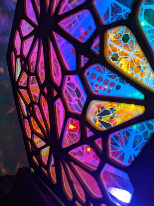 LumiStone | Elegant Bohemian LED Table Lamp for Bedroom or Desk