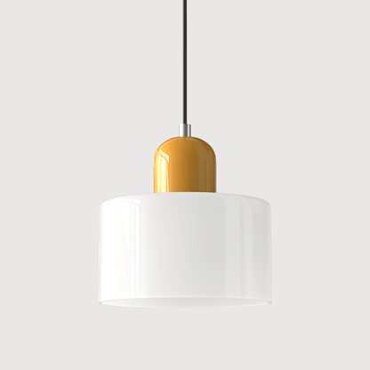 VibrantGlass | Elegant Colorful Bauhaus Glass Pendant Light Fixture