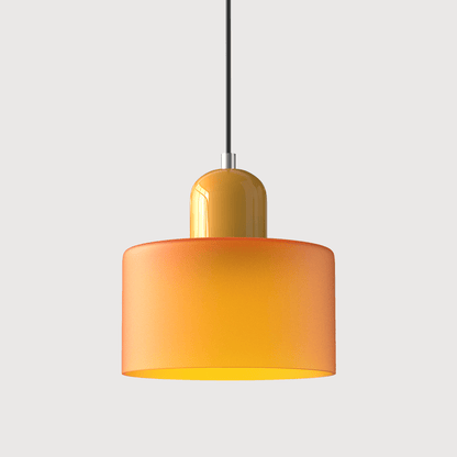 VibrantGlass | Elegant Colorful Bauhaus Glass Pendant Light Fixture