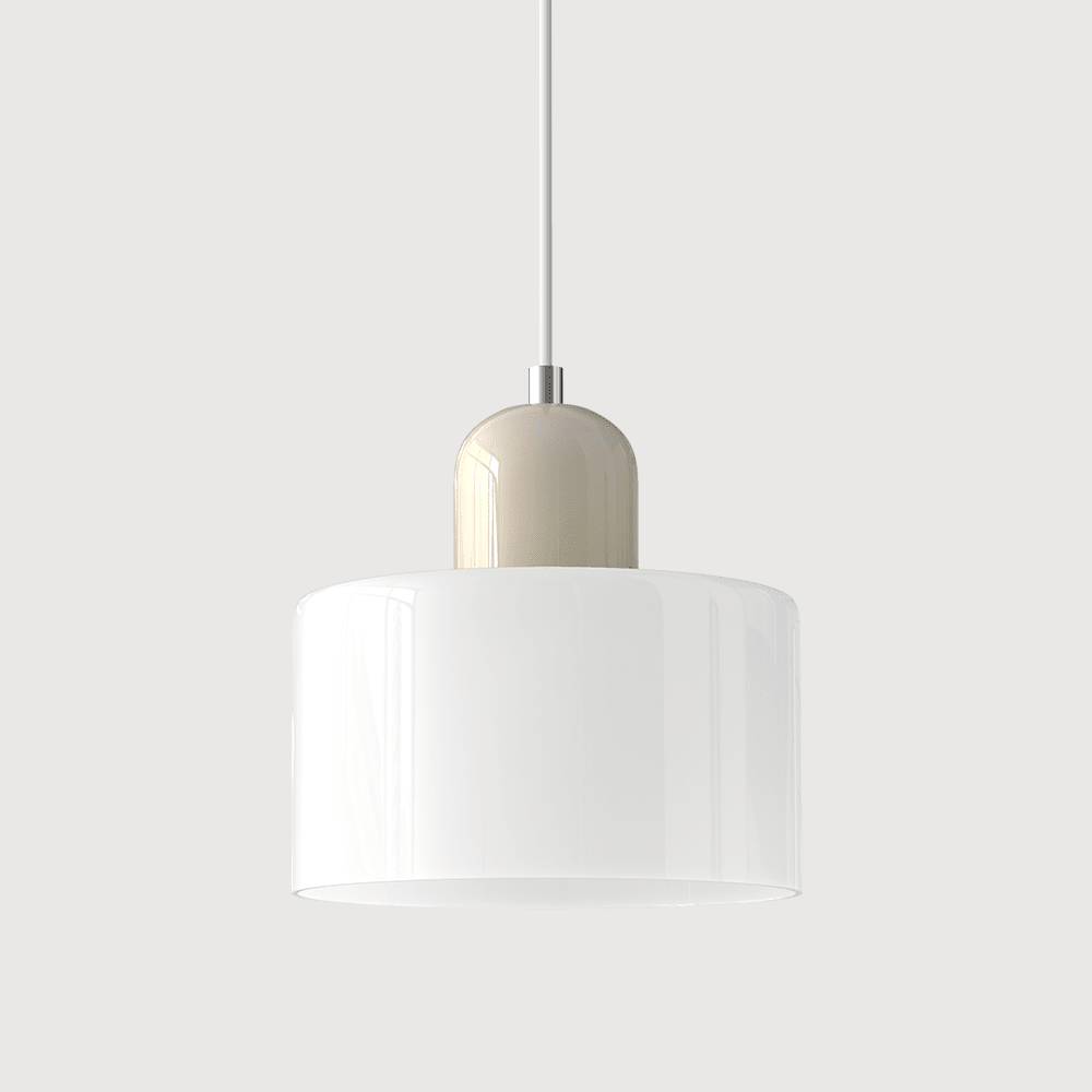 VibrantGlass | Elegant Colorful Bauhaus Glass Pendant Light Fixture