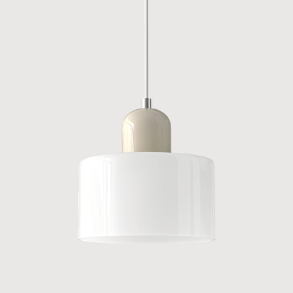 VibrantGlass | Elegant Colorful Bauhaus Glass Pendant Light Fixture