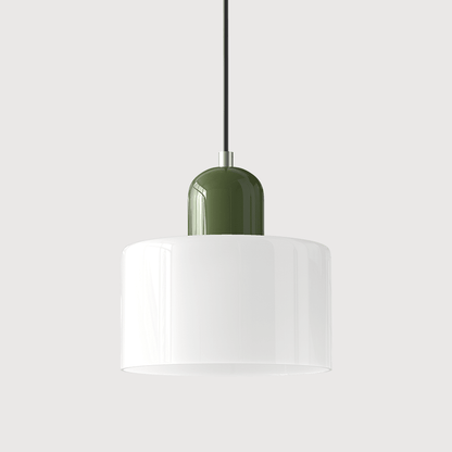 VibrantGlass | Elegant Colorful Bauhaus Glass Pendant Light Fixture