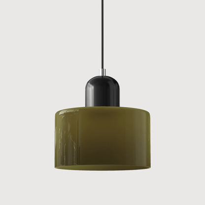 VibrantGlass | Elegant Colorful Bauhaus Glass Pendant Light Fixture