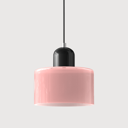 VibrantGlass | Elegant Colorful Bauhaus Glass Pendant Light Fixture