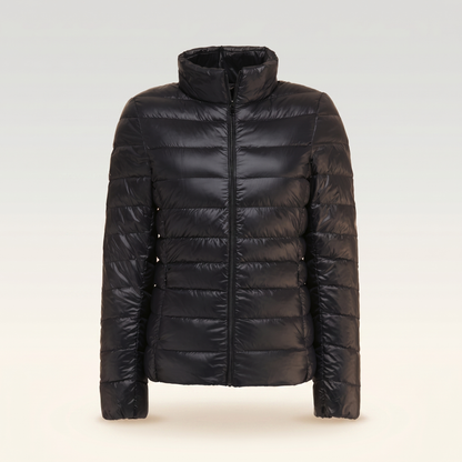 Women's Ultralight Down Puffer Jacket | Foldable Packable Winter Coat