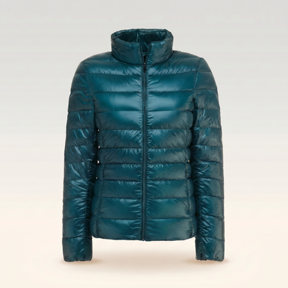 Women's Ultralight Down Puffer Jacket | Foldable Packable Winter Coat