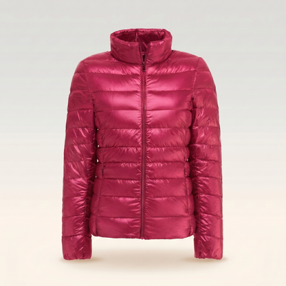 Women's Ultralight Down Puffer Jacket | Foldable Packable Winter Coat
