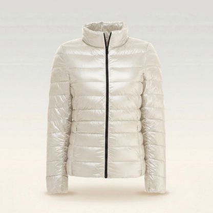 Women's Ultralight Down Puffer Jacket | Foldable Packable Winter Coat