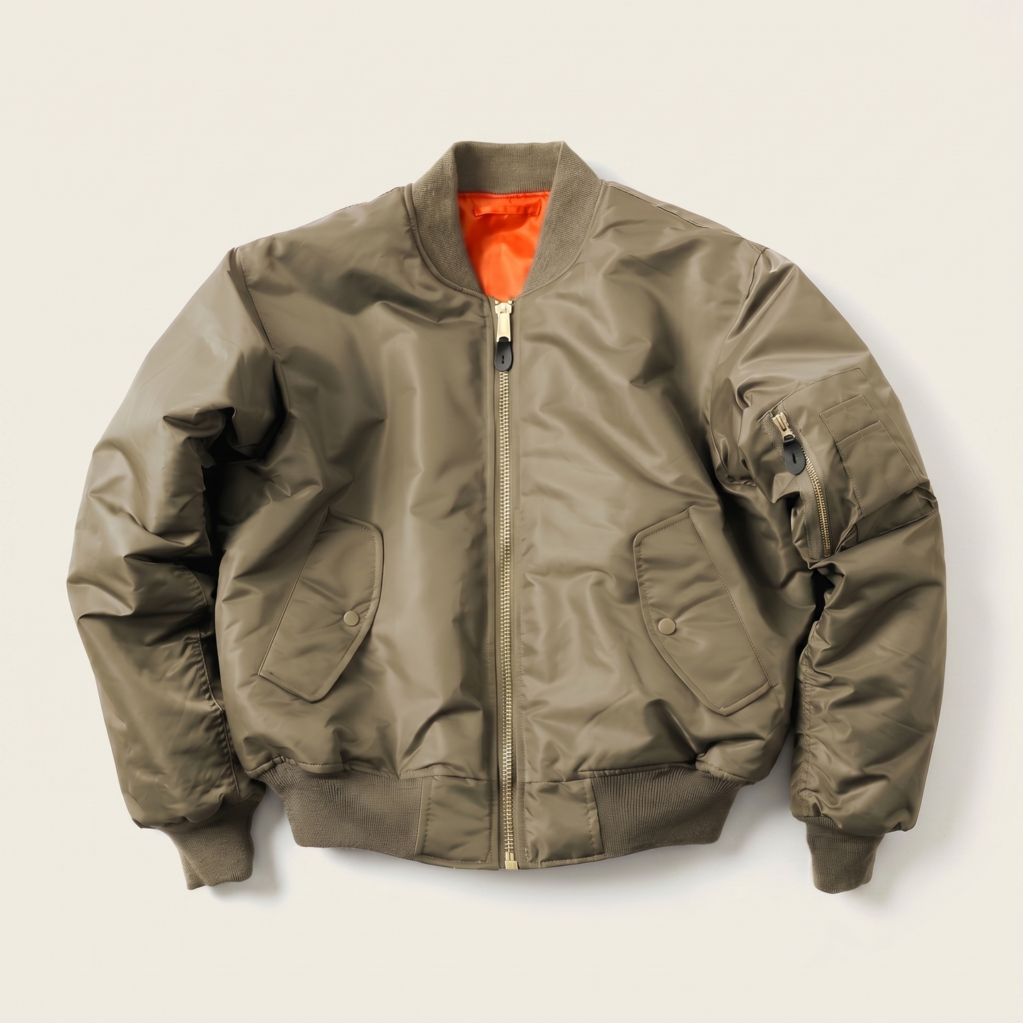 Women's Classic High-Quality Bomber Jacket | Timeless Comfortable Everyday Outerwear