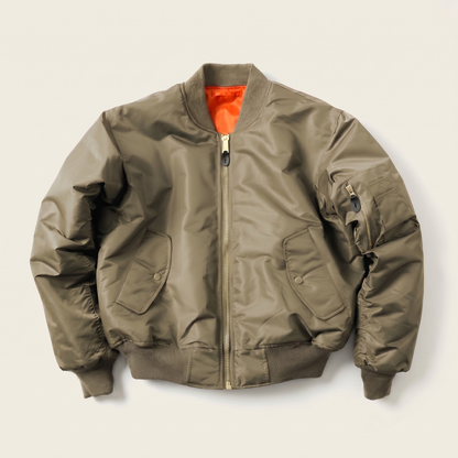 Women's Classic High-Quality Bomber Jacket | Timeless Comfortable Everyday Outerwear