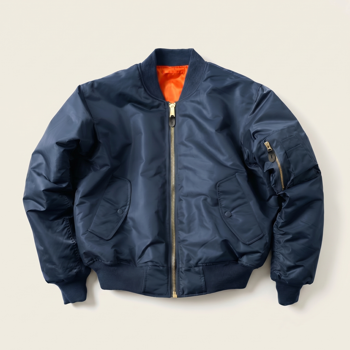 Women's Classic High-Quality Bomber Jacket | Timeless Comfortable Everyday Outerwear