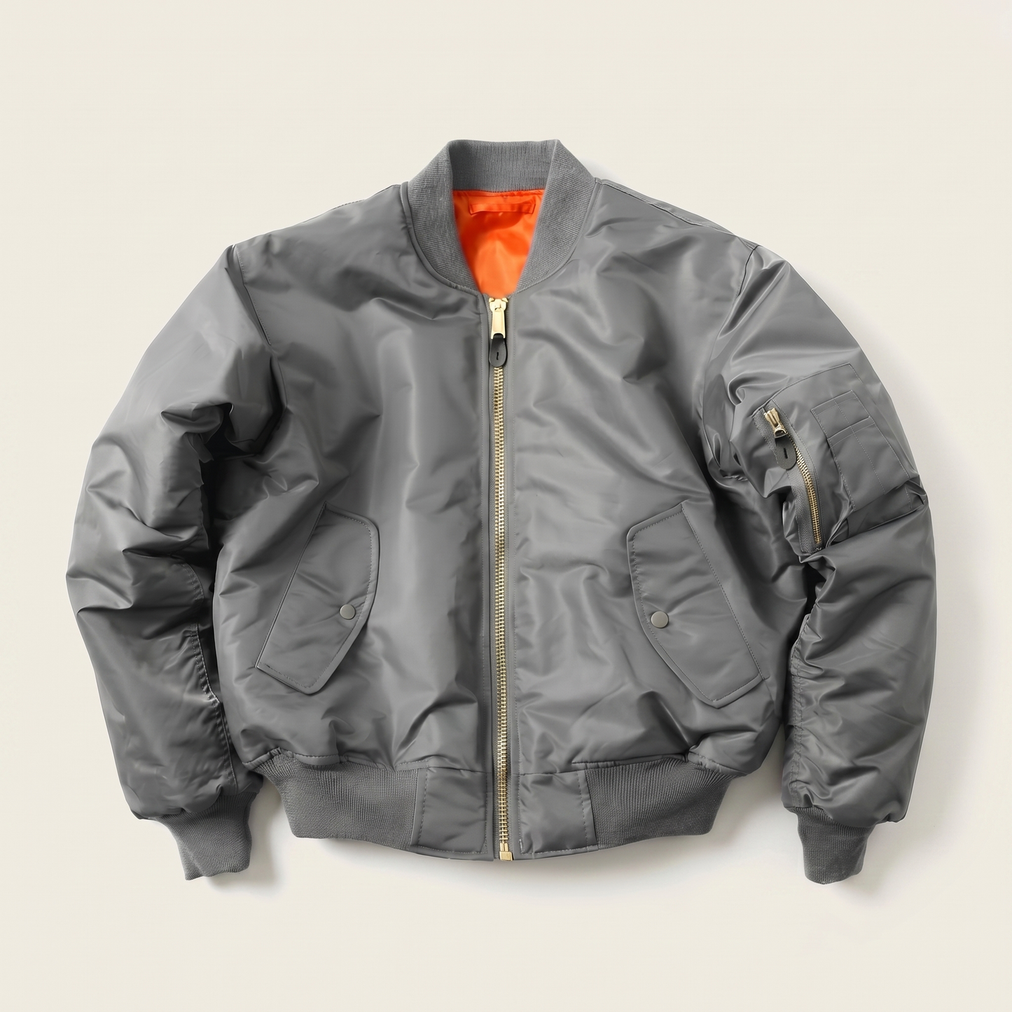 Women's Classic High-Quality Bomber Jacket | Timeless Comfortable Everyday Outerwear
