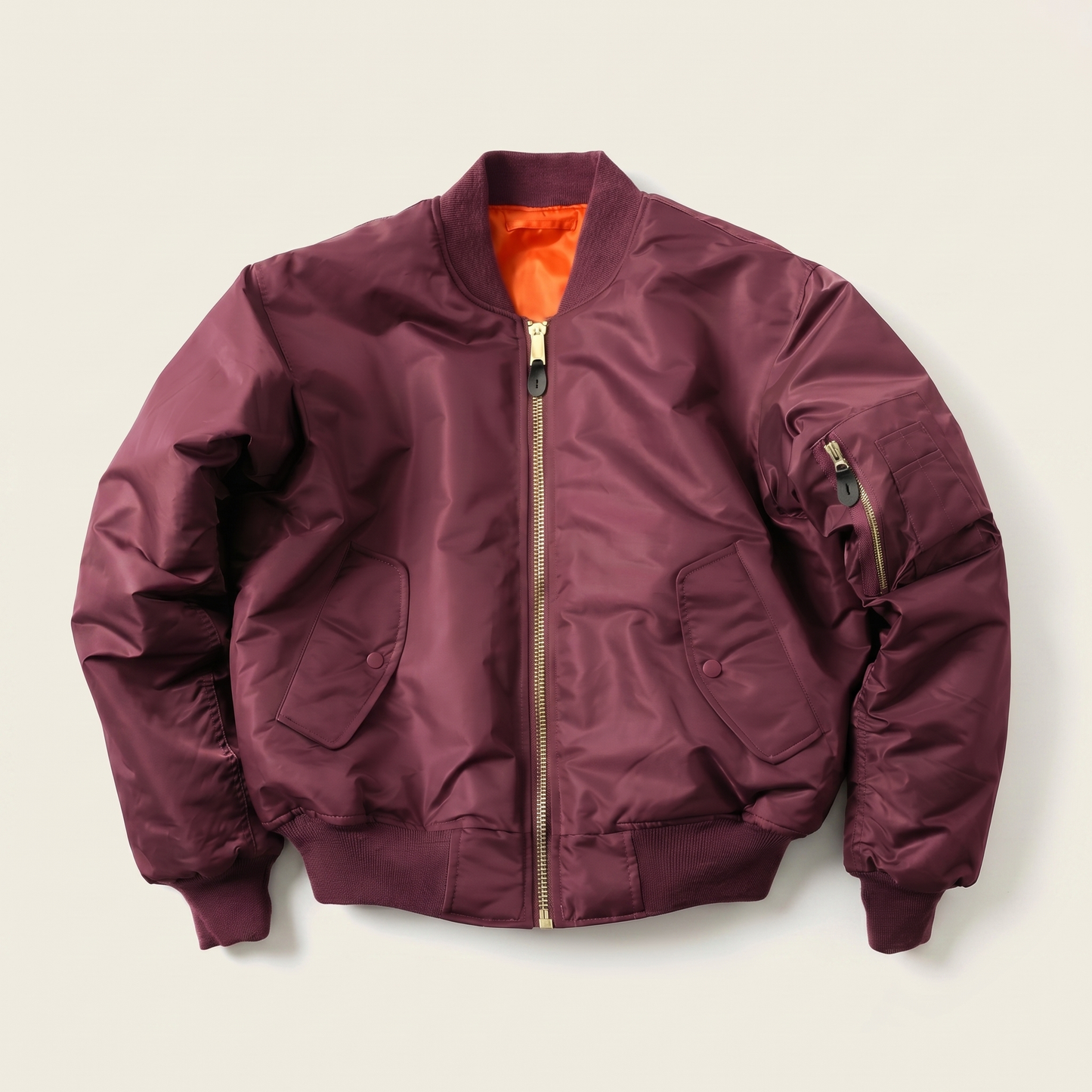 Women's Classic High-Quality Bomber Jacket | Timeless Comfortable Everyday Outerwear
