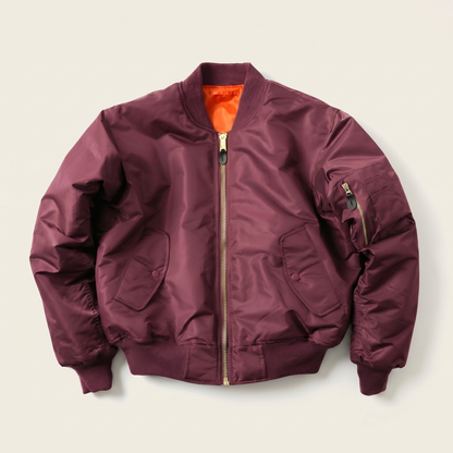 Women's Classic High-Quality Bomber Jacket | Timeless Comfortable Everyday Outerwear