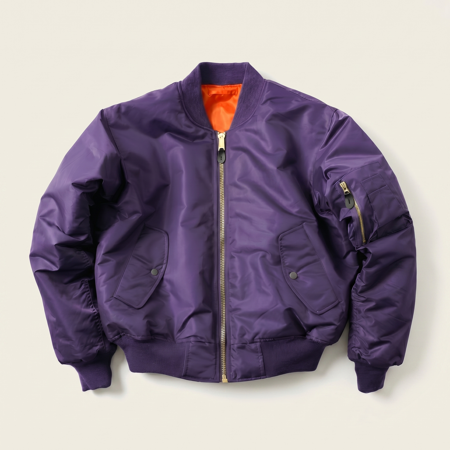 Women's Classic High-Quality Bomber Jacket | Timeless Comfortable Everyday Outerwear