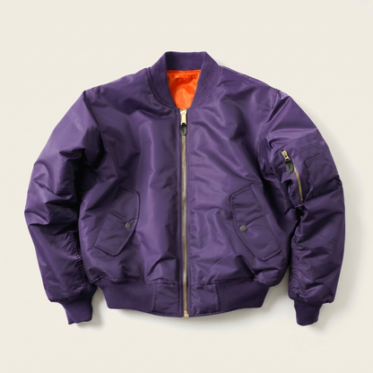 Women's Classic High-Quality Bomber Jacket | Timeless Comfortable Everyday Outerwear
