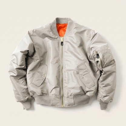 Women's Classic High-Quality Bomber Jacket | Timeless Comfortable Everyday Outerwear