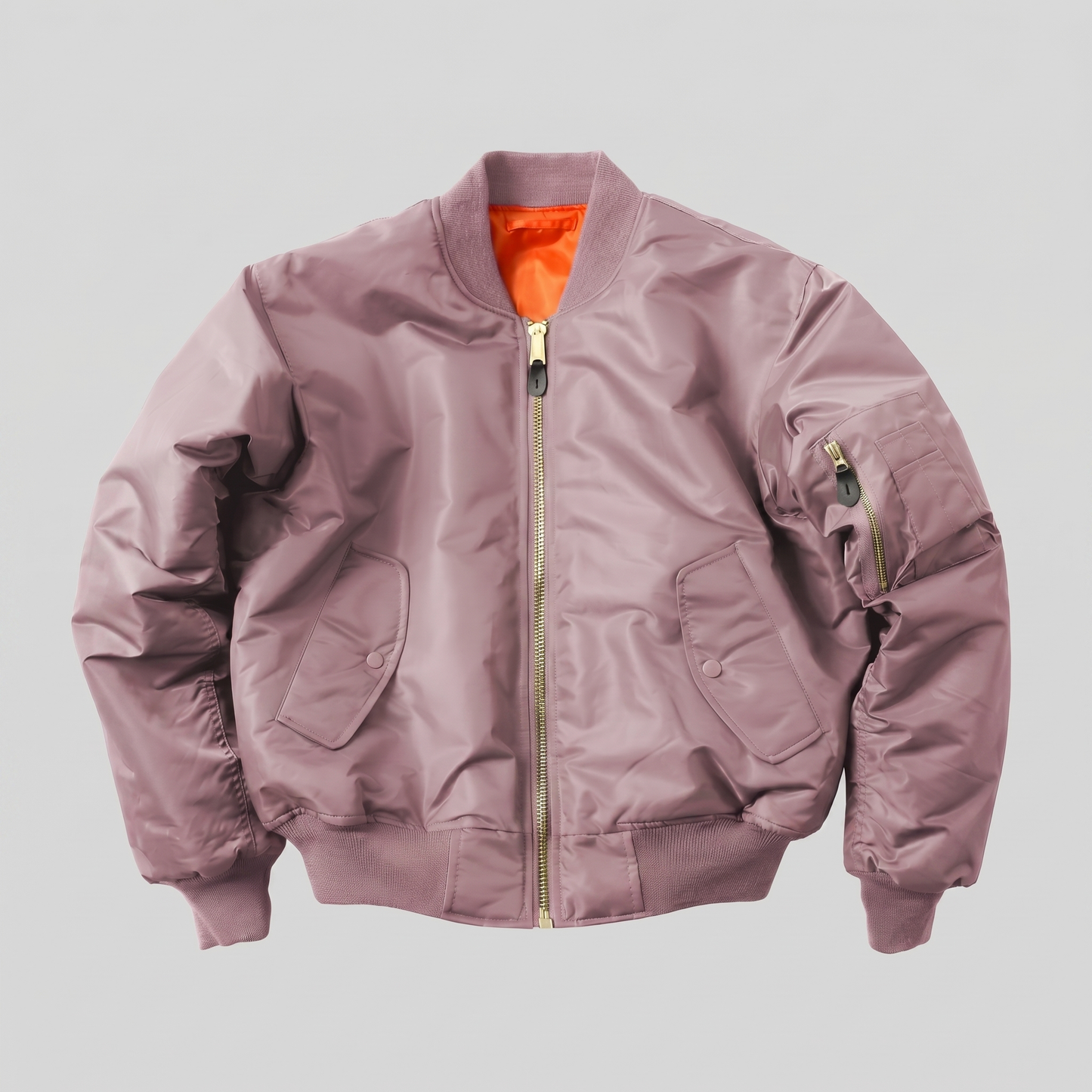 Women's Classic High-Quality Bomber Jacket | Timeless Comfortable Everyday Outerwear