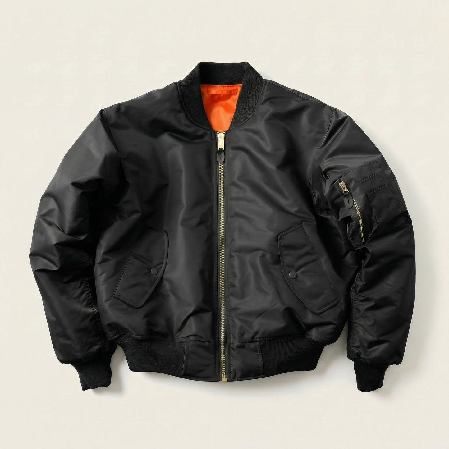 Women's Classic High-Quality Bomber Jacket | Timeless Comfortable Everyday Outerwear