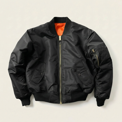 Women's Classic High-Quality Bomber Jacket | Timeless Comfortable Everyday Outerwear