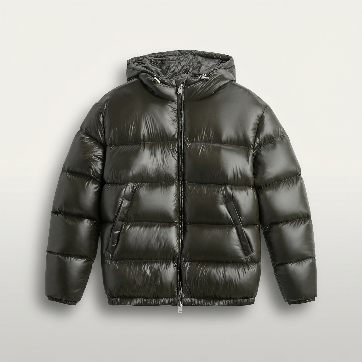 Unisex Durable Polyamide Puffer Jacket | Classic Lightweight Winter Outerwear