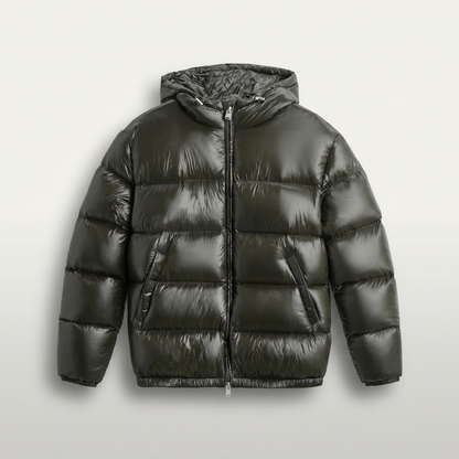 Unisex Durable Polyamide Puffer Jacket | Classic Lightweight Winter Outerwear
