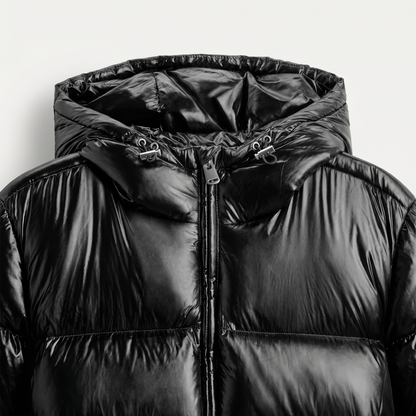 Unisex Durable Polyamide Puffer Jacket | Classic Lightweight Winter Outerwear