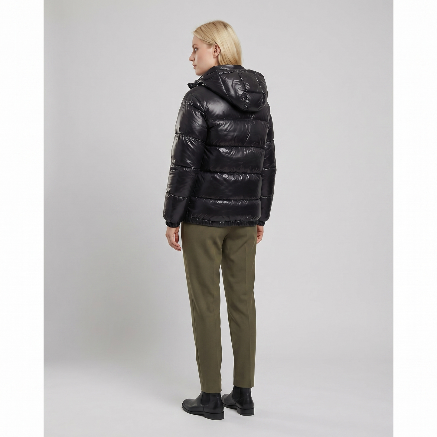 Unisex Durable Polyamide Puffer Jacket | Classic Lightweight Winter Outerwear