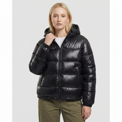 Unisex Durable Polyamide Puffer Jacket | Classic Lightweight Winter Outerwear