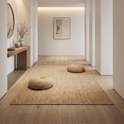 Natural Jute Doormat | Durable Mat with Non-Slip Backing |