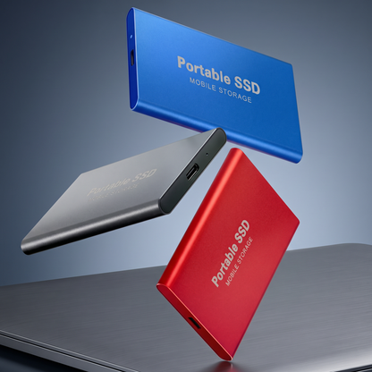 UltraDrive | Portable SSD External Hard Drive with Lightning-Fast Transfer Speeds | 128GB Storage for Work and Travel
