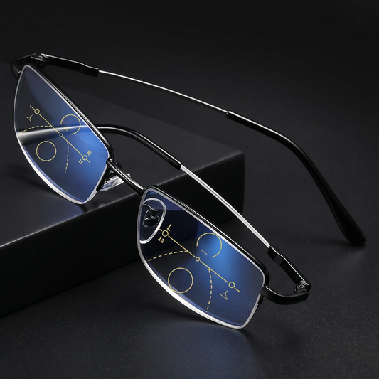 Intelligent Progressive Glasses | Multifocal Progressive Lenses with Photochromic Feature | Enhanced Vision for All Distances