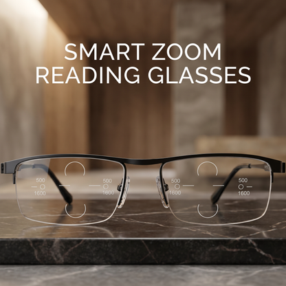 Intelligent Progressive Glasses | Multifocal Progressive Lenses with Photochromic Feature | Enhanced Vision for All Distances