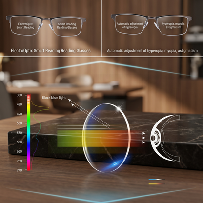 Intelligent Progressive Glasses | Multifocal Progressive Lenses with Photochromic Feature | Enhanced Vision for All Distances