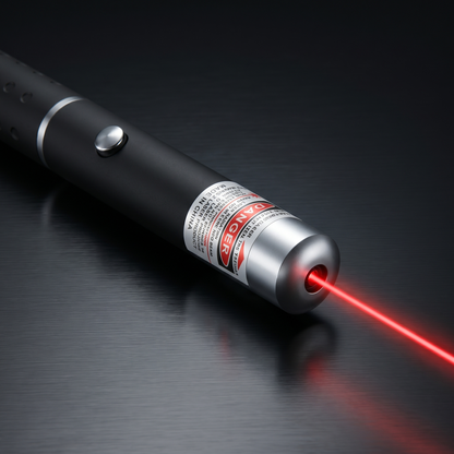 Versatile Laser Pointer Pen with Adjustable Power & Multi-Color Options for Precise Presentations and Outdoor Use