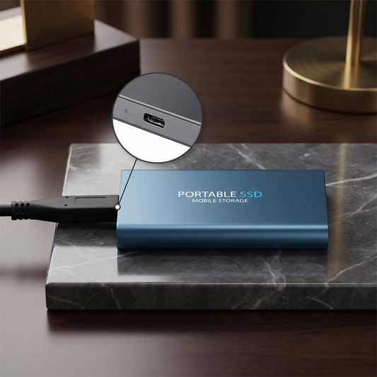 Ultra-Speed | External SSD Drive with 1050MB/s Transfer Speed | Portable 128GB Storage for Quick Data Access