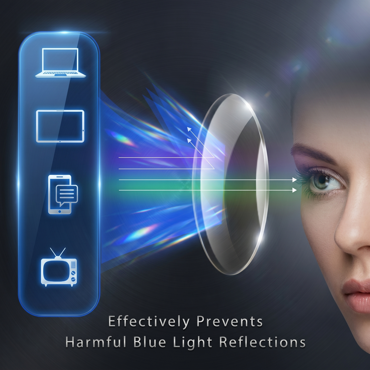 Ultra-Lightweight Reading Glasses with Smart Zoom Lens | Anti-Blue Light for Enhanced Vision