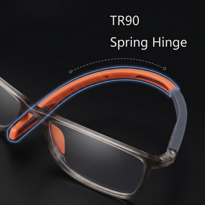 Ultra-Lightweight Reading Glasses with Smart Zoom Lens | Anti-Blue Light for Enhanced Vision
