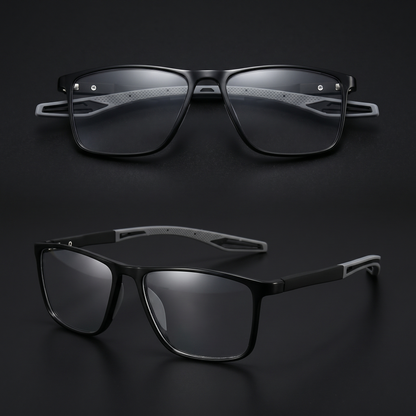 Ultra-Lightweight Reading Glasses with Smart Zoom Lens | Anti-Blue Light for Enhanced Vision
