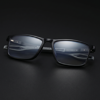 Ultra-Lightweight Reading Glasses with Smart Zoom Lens | Anti-Blue Light for Enhanced Vision