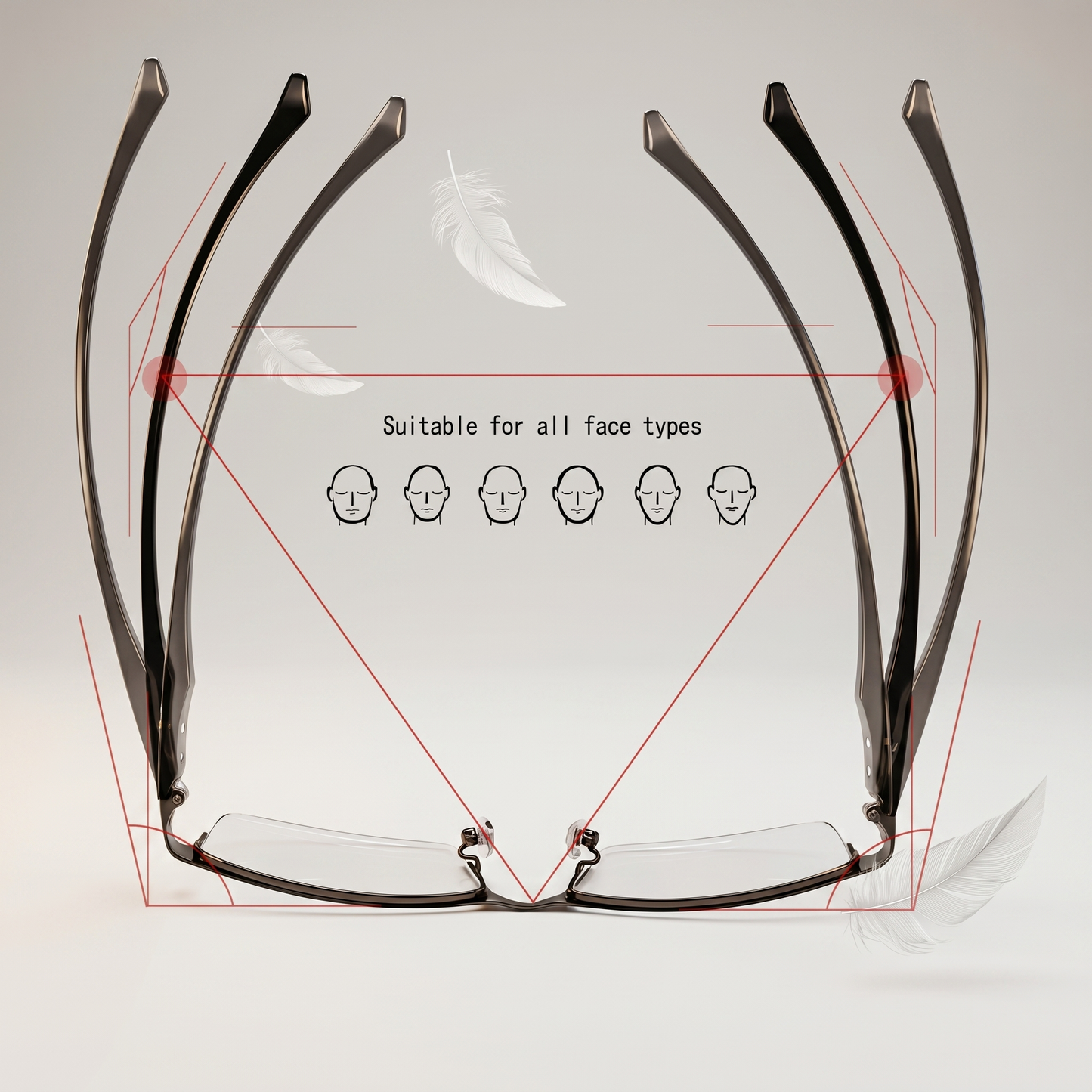 Intelligent Progressive Glasses | Multifocal Progressive Lenses with Photochromic Feature | Enhanced Vision for All Distances