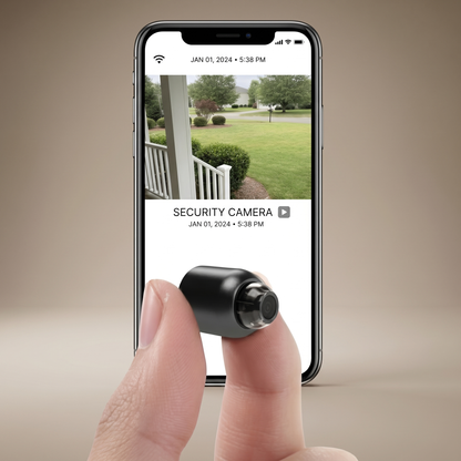 Compact WiFi IP Camera | 1080p HD | Night Vision Indoor Security Surveillance