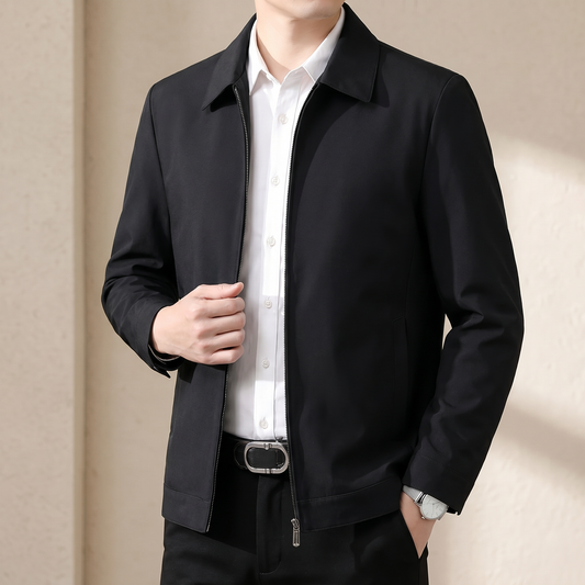 Men's Premium Wool Blend Jacket | Elegant Casual Business Outerwear