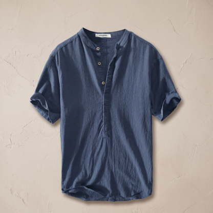 Men's Breathable Linen Shirt | Stylish Lightweight Casual Wear