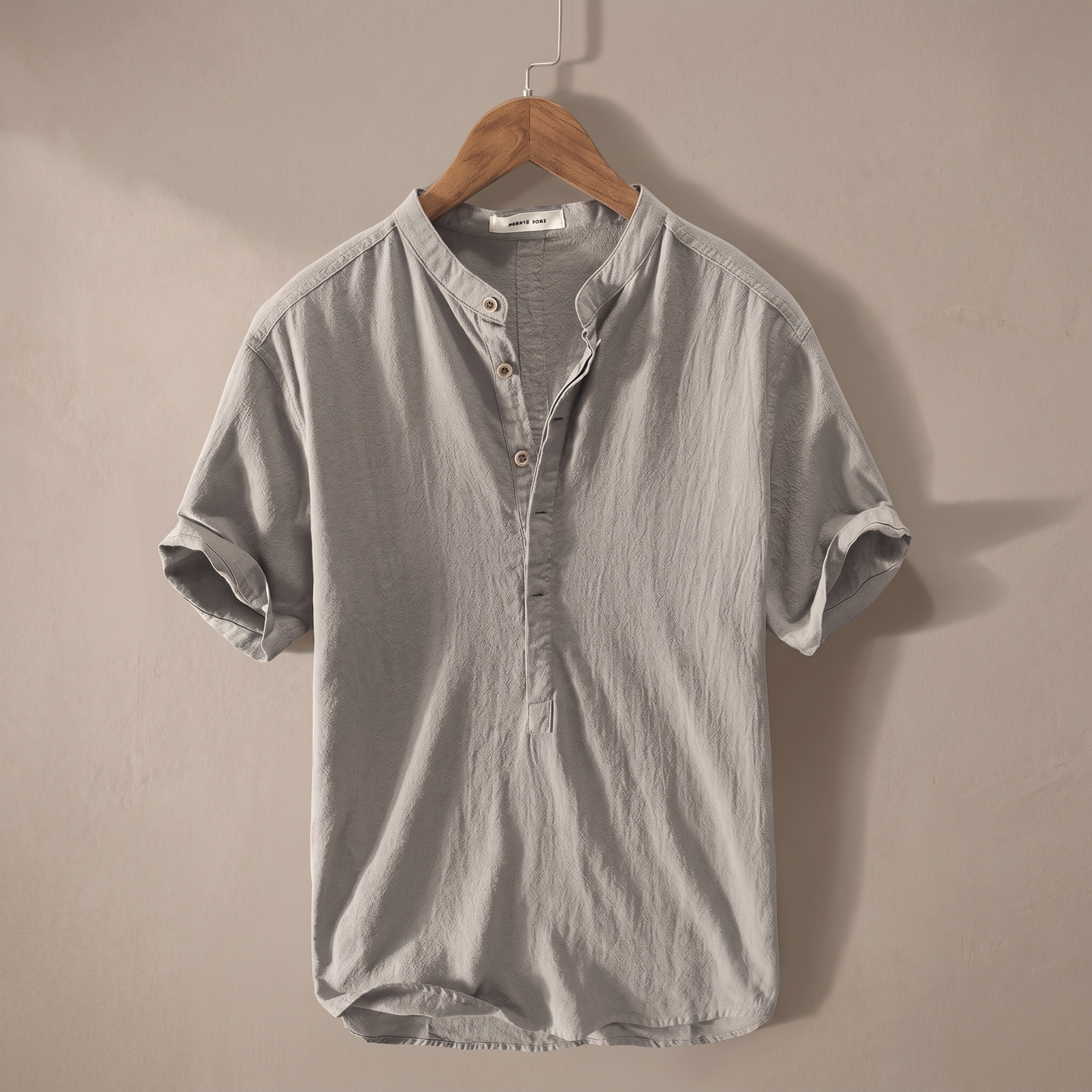 Men's Breathable Linen Shirt | Stylish Lightweight Casual Wear