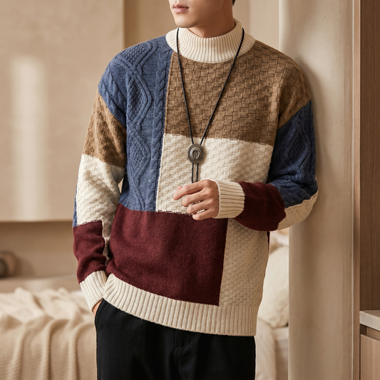 Men's Moisture-Wicking Quarter Zip Pullover | Elegant Slim Fit Athletic Jersey